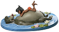 small Baloo and Mowgli Jungle Harmony small Baloo and Mowgli Jungle Harmony